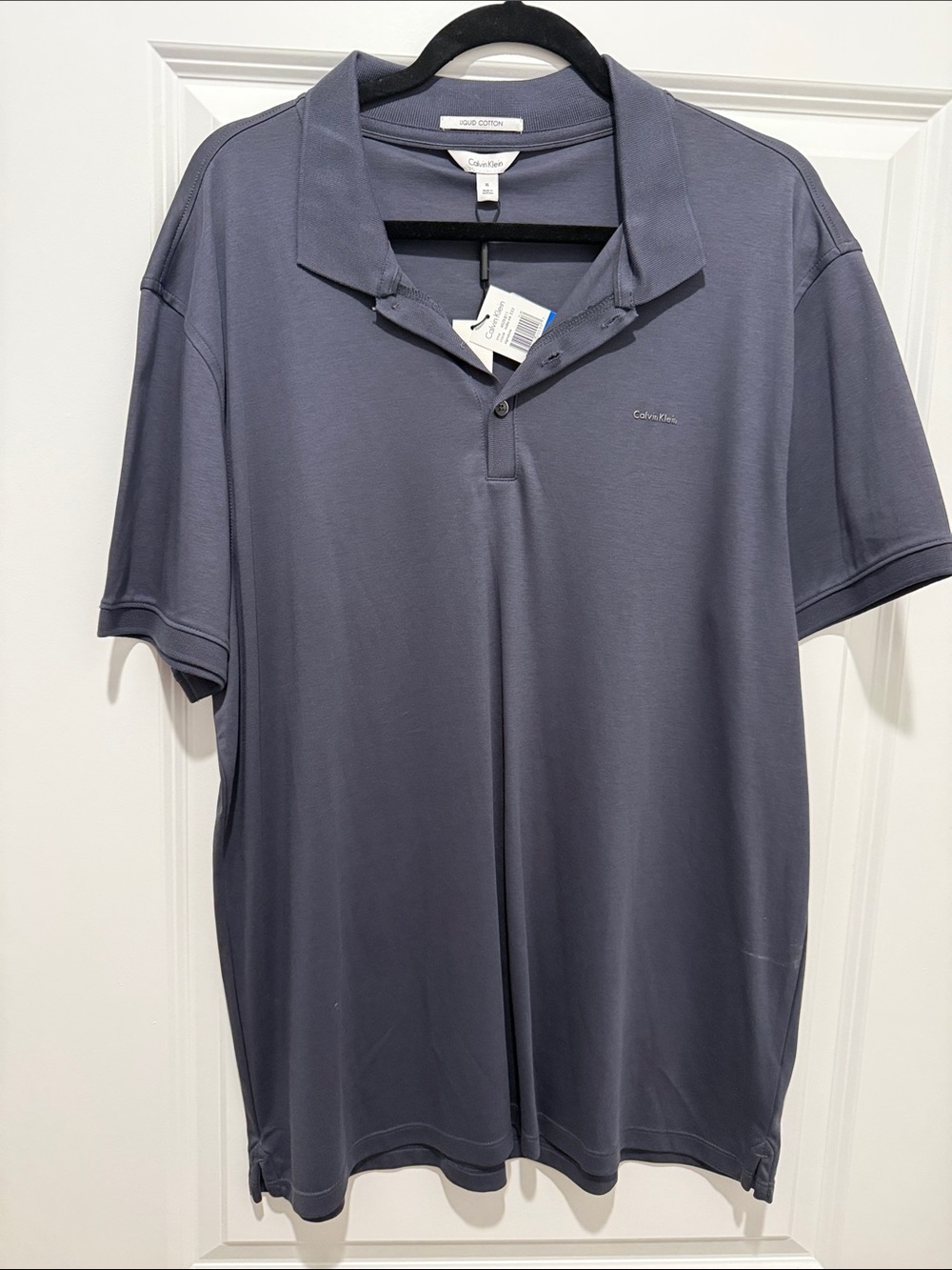 Calvin Klein Men's Polo Shirt - Slate Blue